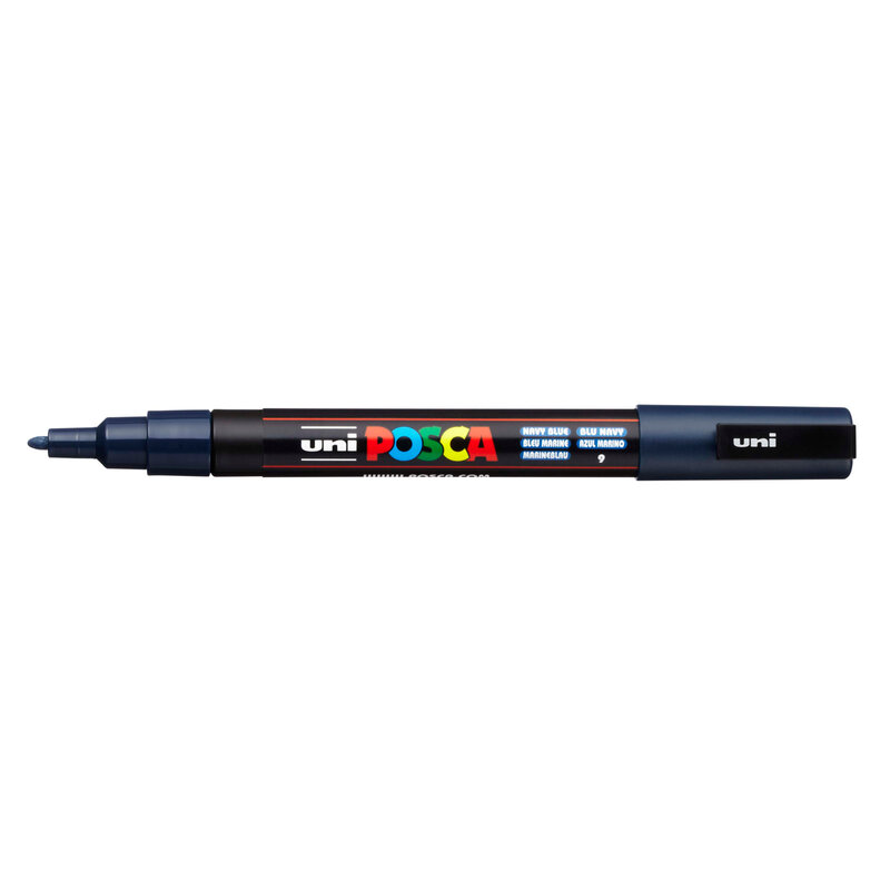 POSCA POSCA Paint Markers-3M FINE NAVY BLUE