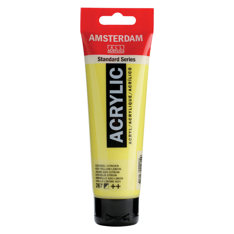 Amsterdam Standard Acrylics 120ML Azo Yellow Lemon