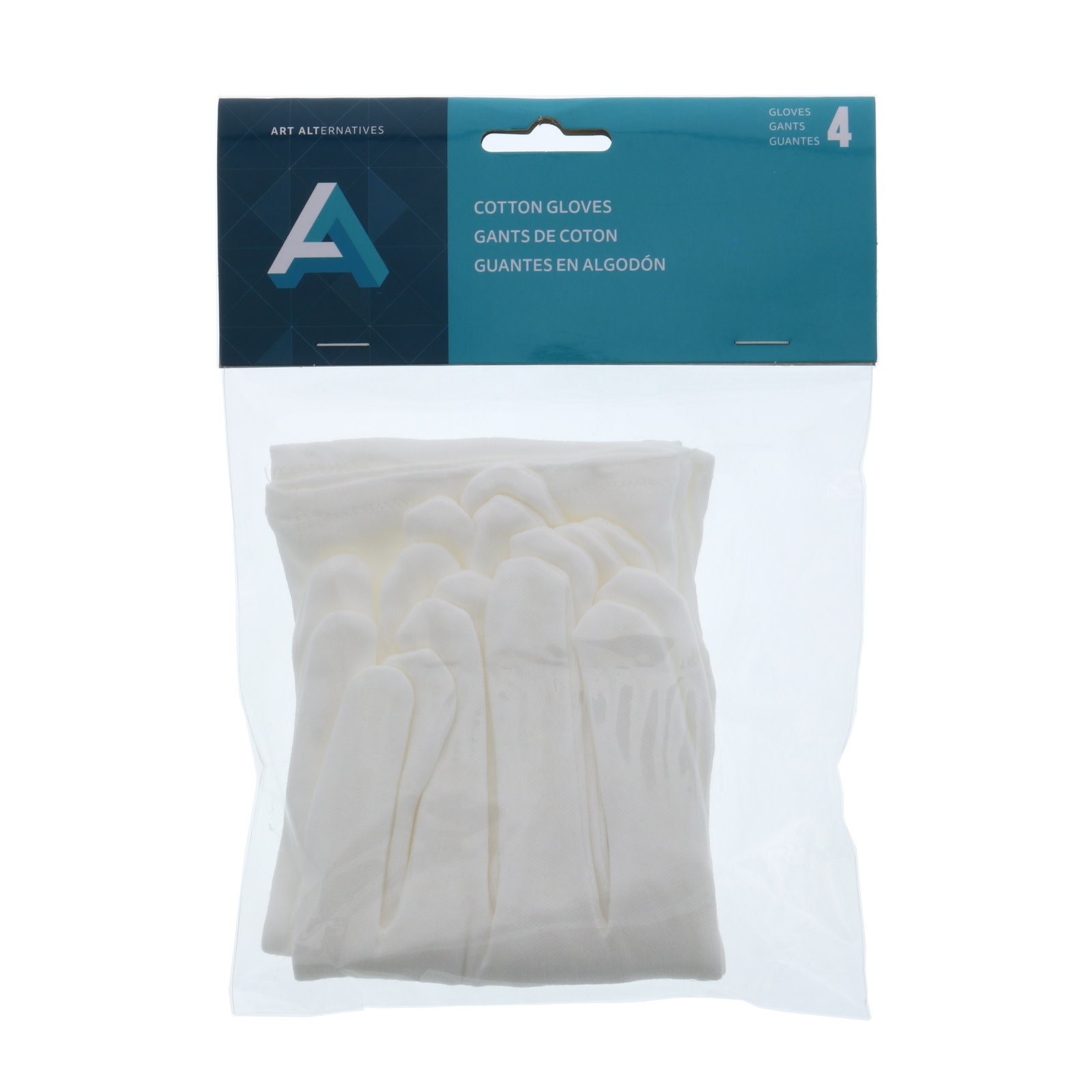 Art Alternatives Cotton Gloves 4 Pack