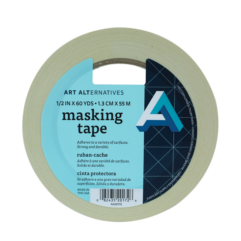 Art Alternatives Masking Tape, 1/2in, 60 Yards