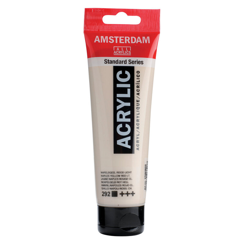 Amsterdam Standard Acrylics120ML Naples Yellow Red Light