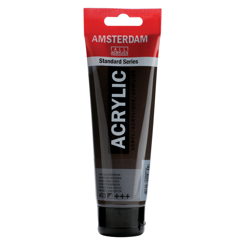 Amsterdam Standard Acrylics120ML Van Dyke Brown