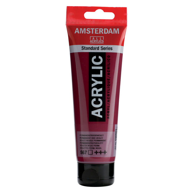 Amsterdam Standard Acrylics 120ML Permanent Red Violet Light