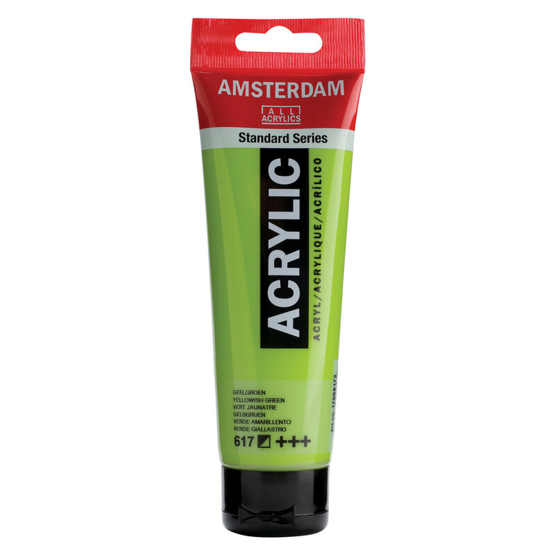 Amsterdam Amsterdam Standard Acrylics 120ML Yellowish Green