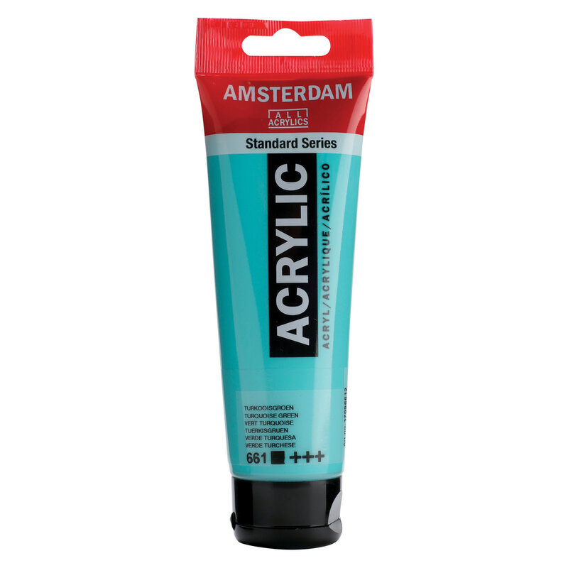 Amsterdam Standard Acrylics120ML Turquoise Green