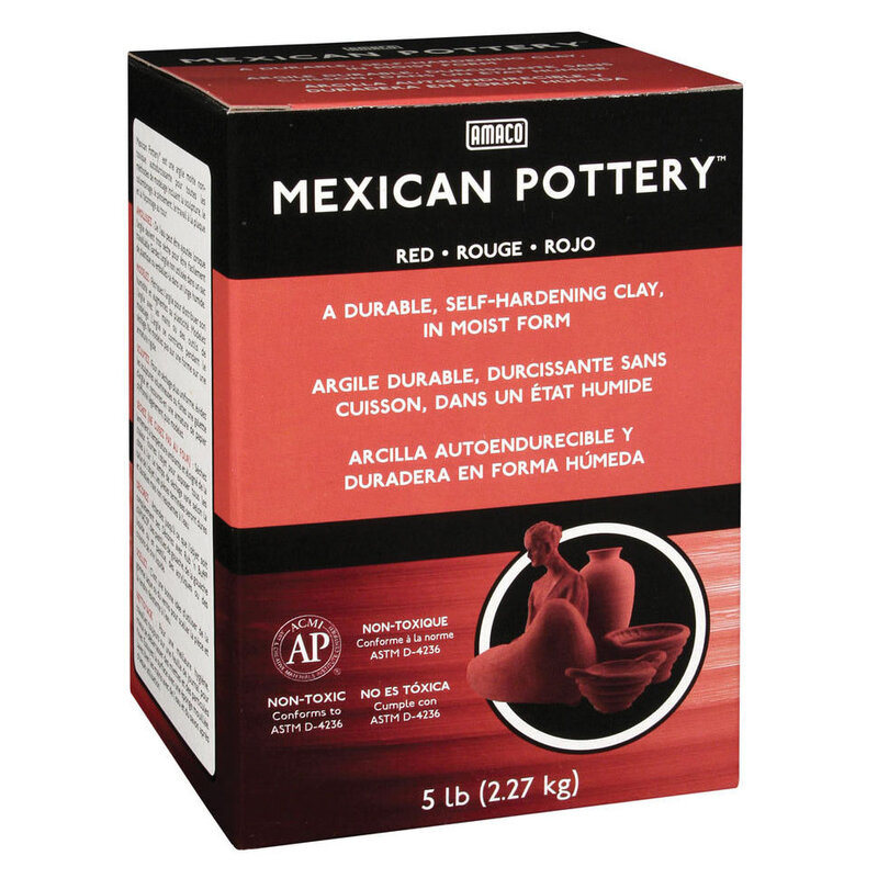 Amaco Mexican Pottery Clay 5lb