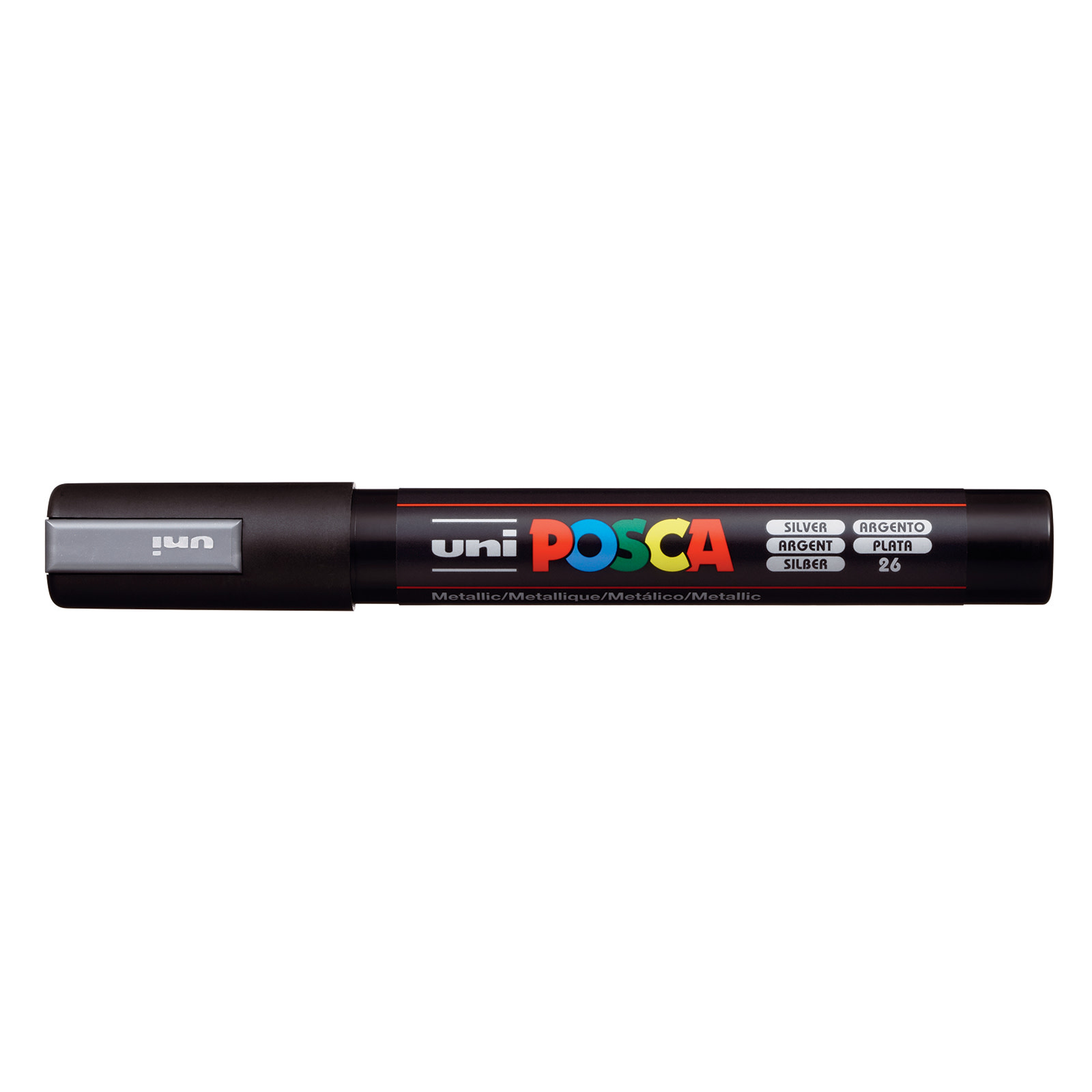 POSCA Paint Markers-5M MEDIUM SILVER