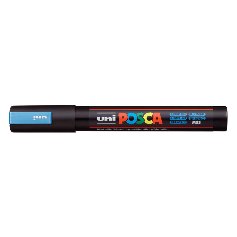 POSCA Paint Markers-5M MEDIUM METAL BLUE