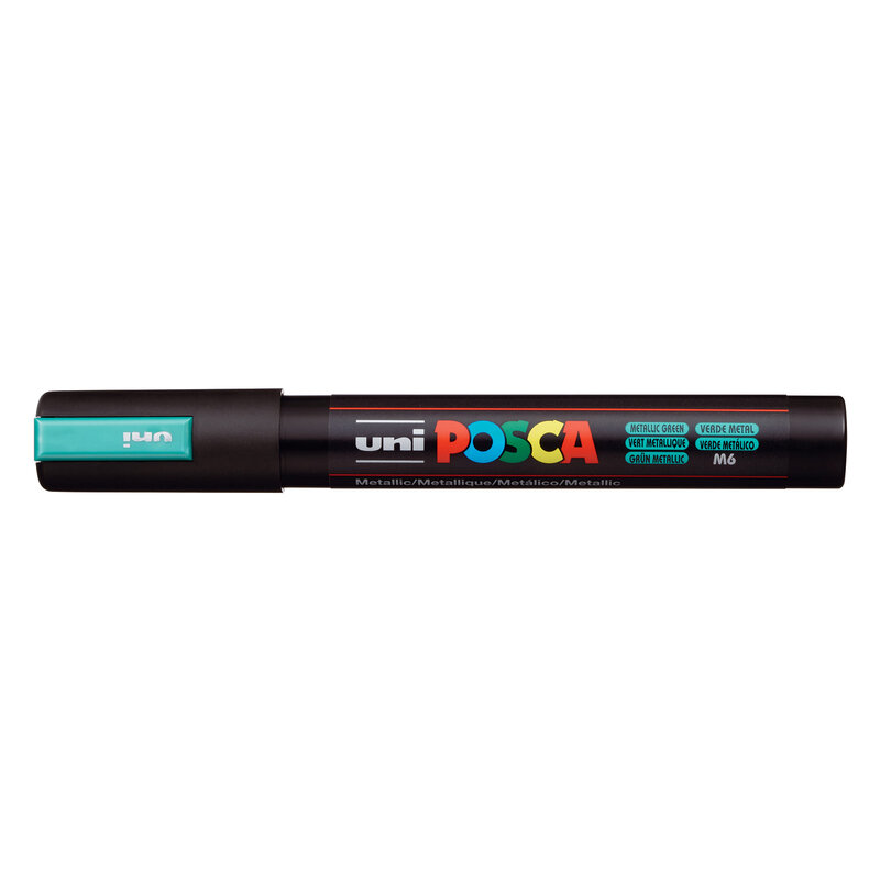 POSCA Paint Markers-5M MEDIUM METAL GREEN