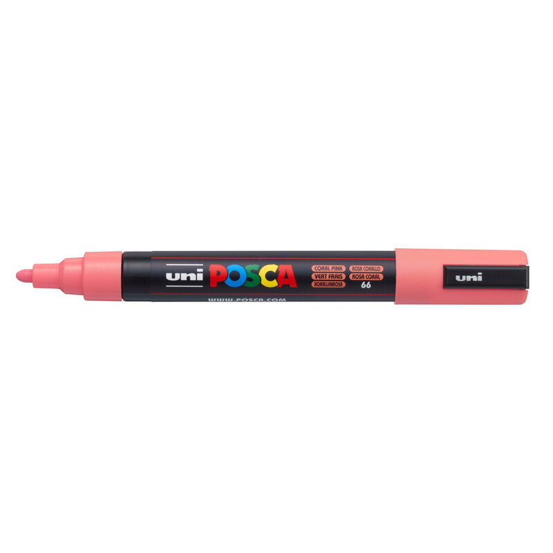 POSCA Paint Markers-5M MEDIUM CORAL PINK