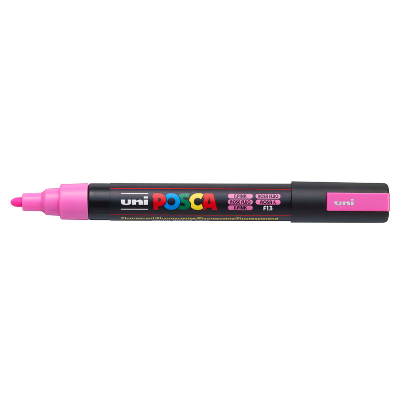 POSCA Paint Markers-5M MEDIUM FLUO PINK