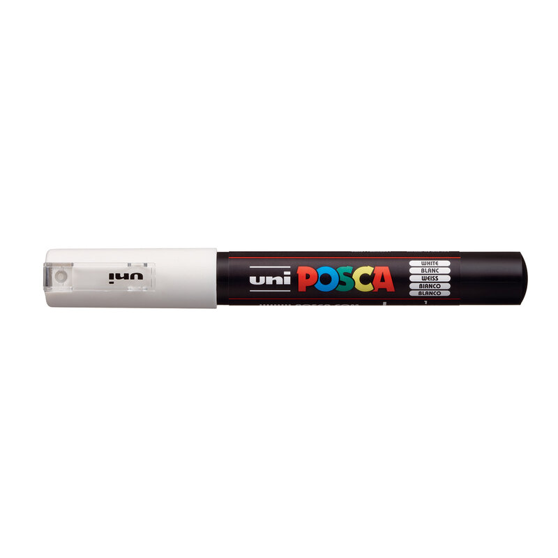 POSCA Paint Markers-1M XFINE WHITE