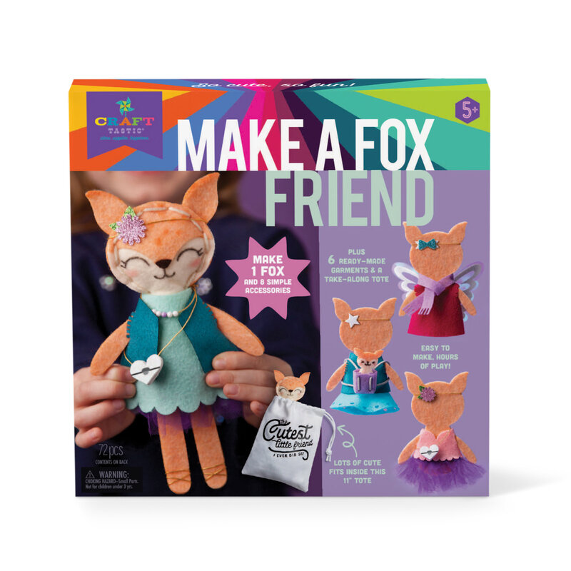 Creativity for kids Craft-tastic Make a Fox Friend Kit