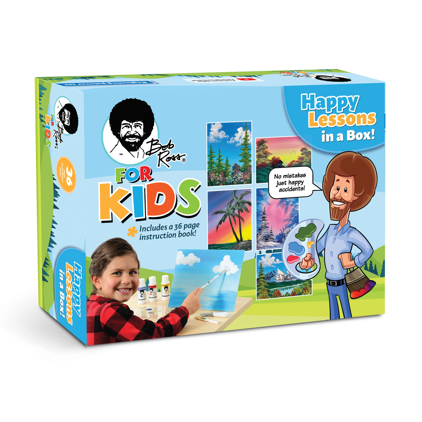 Bob Ross Bob Ross For Kids Happy Lessons in a Box