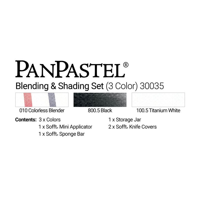 PanPastel PanPastel Blend and Shade Set of 3