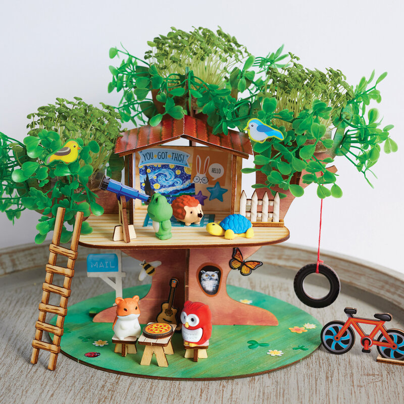 Creativity for kids Build and Grow Treehouse Kit