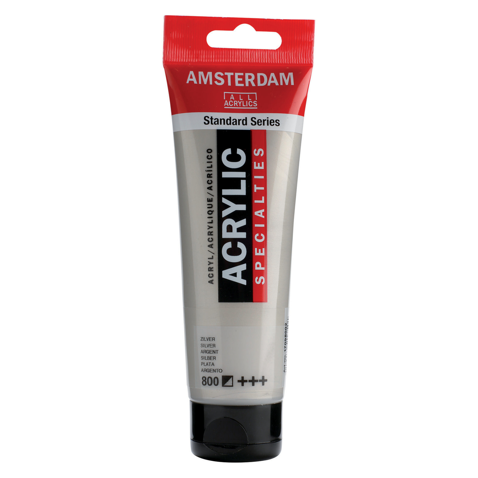 Amsterdam Standard Acrylics 120ML Metallic Silver