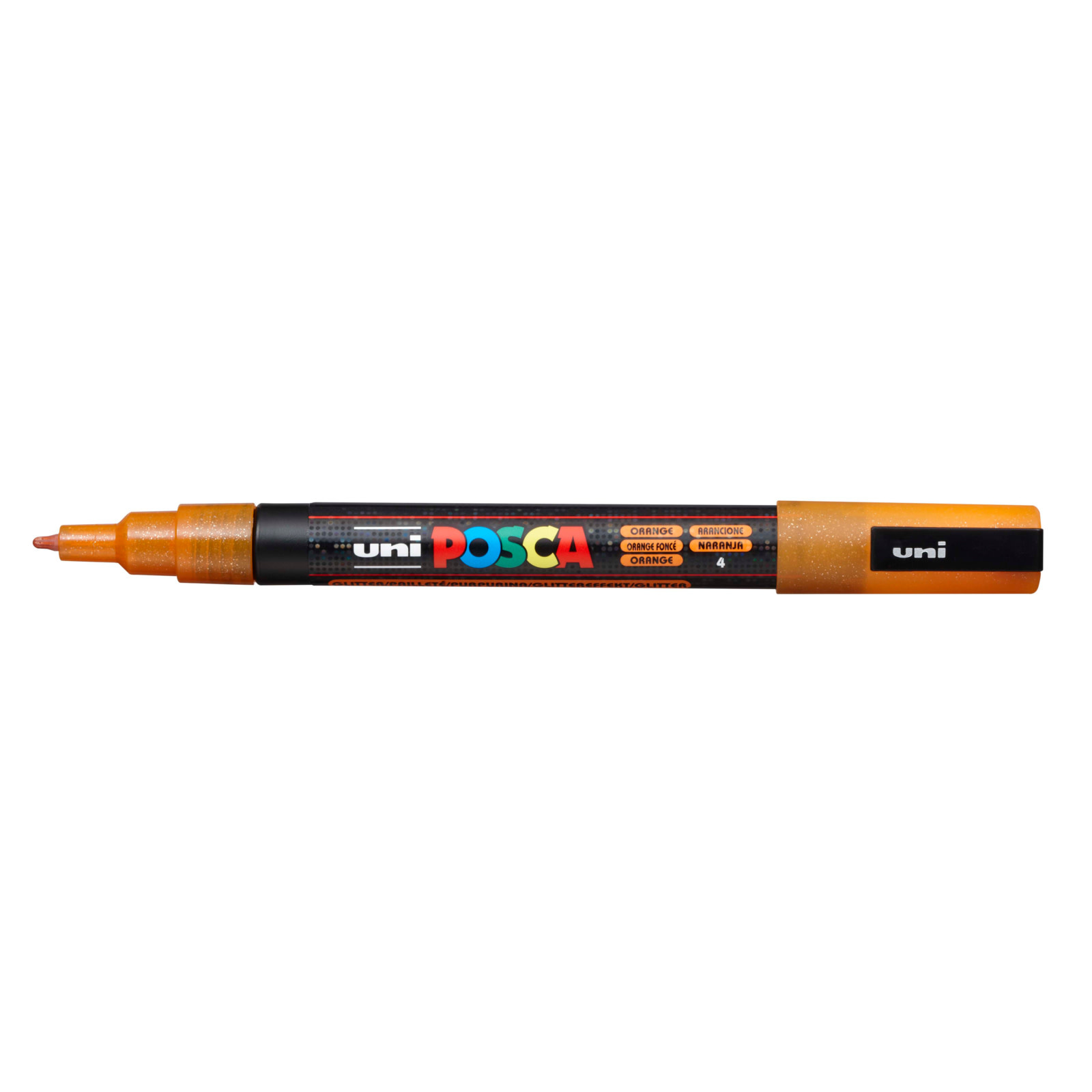 POSCA Paint Markers-3M FINE GLITTER ORANGE