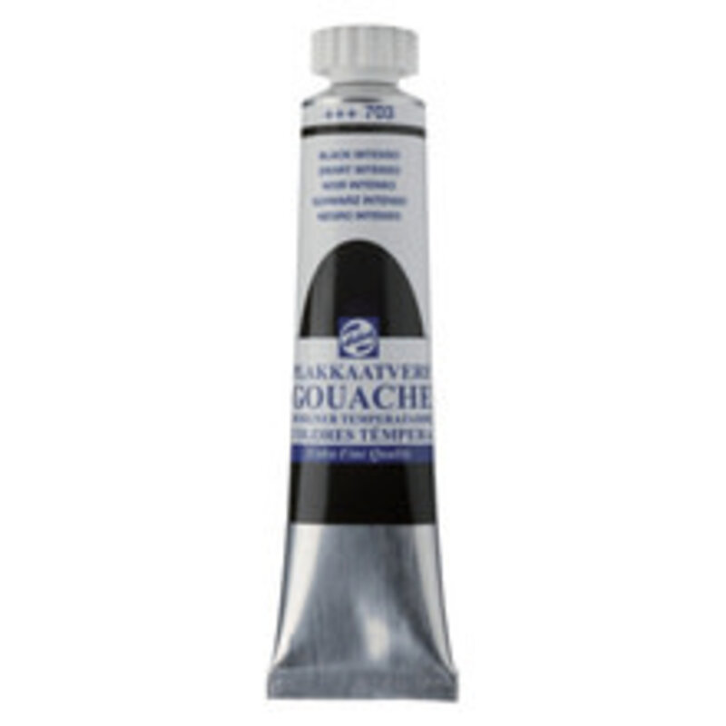 Royal Talens Gouache 20ML Black Intenso