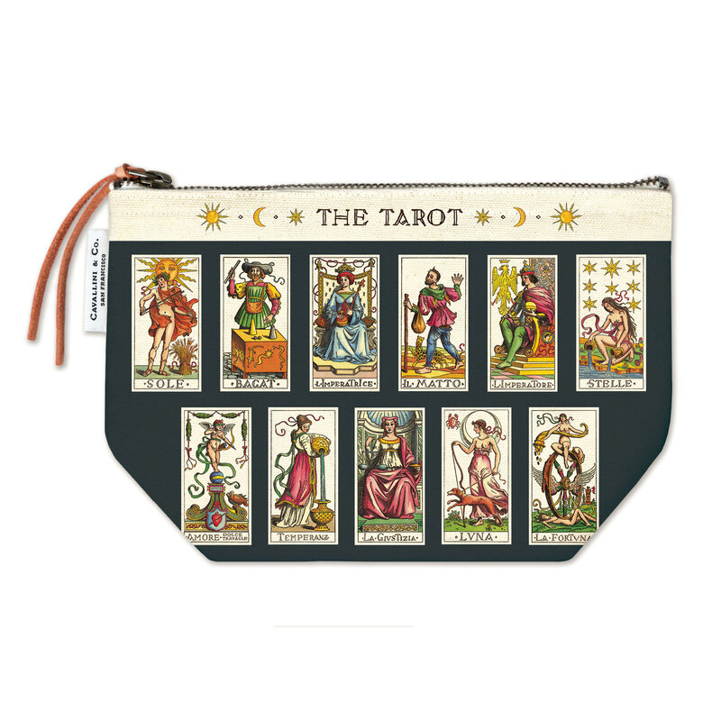 Cavallini & Co. Vintage Inspired Pouch, Tarot