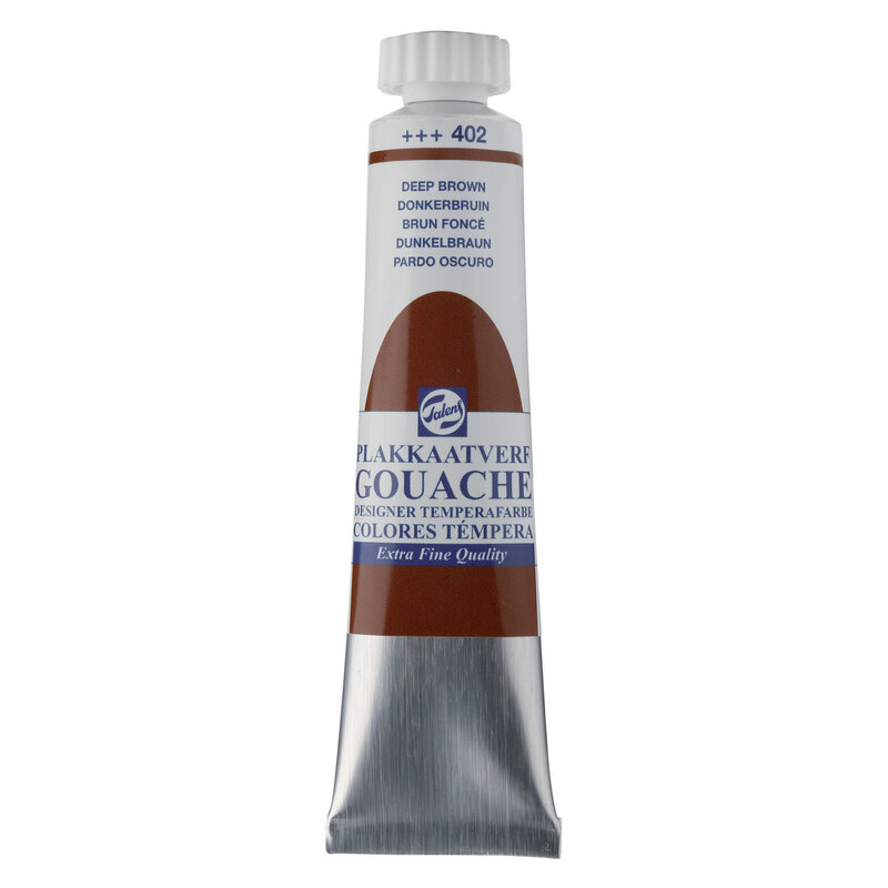 Royal Talens Gouache 20ML Deep Brown