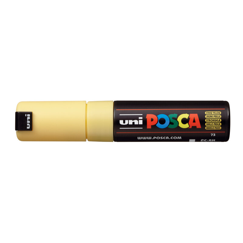 POSCA Paint Markers 8K BROAD STRAW YELLOW