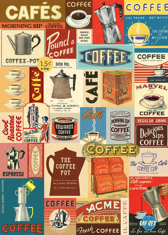 Cavallini & Co. Decorative Italian Paper, Coffee 20X28