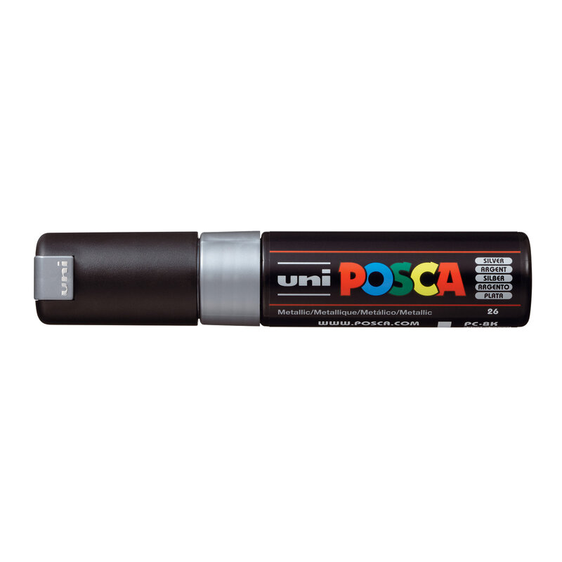 POSCA Paint Markers 8K BROAD SILVER