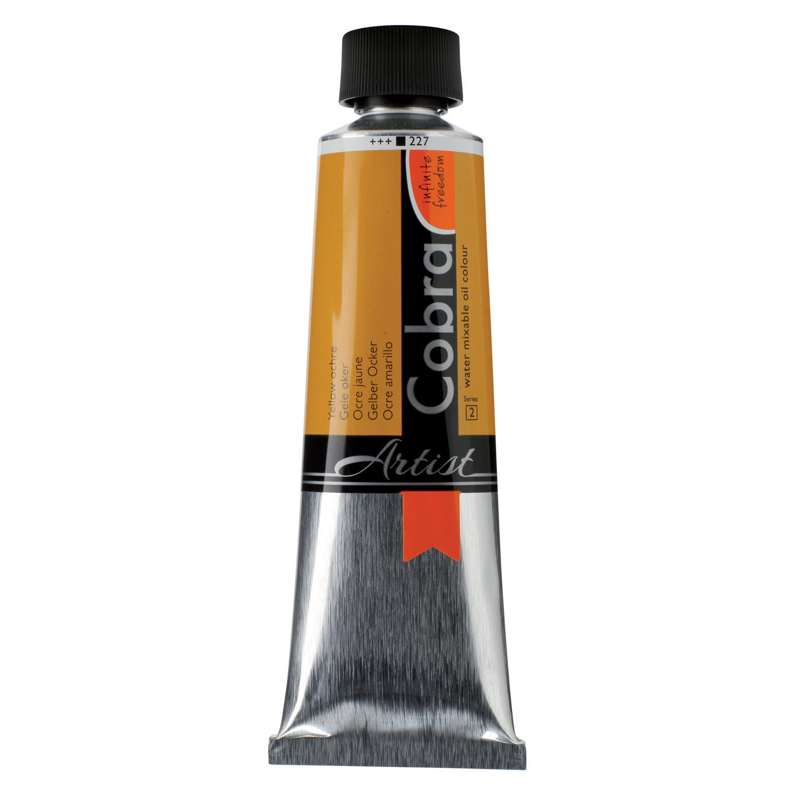Royal Talens Cobra Water Mixable Oil Colour 150ML Yellow Ochre