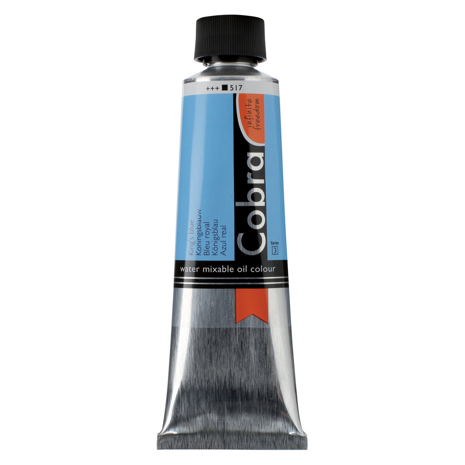 Royal Talens Cobra Water Mixable Oil Colour 150ML Kings Blue