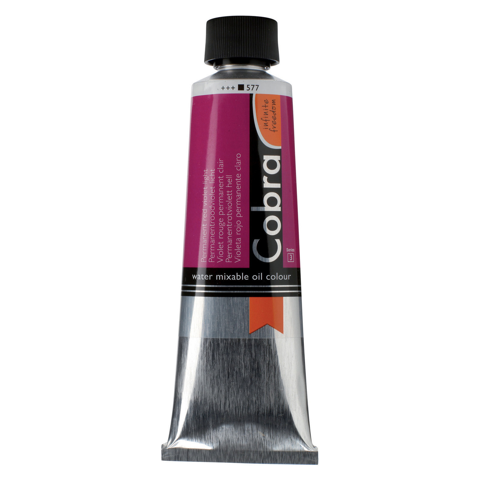 Royal Talens Cobra Water Mixable Oil Colour 150ML Permanent Red Violet Light