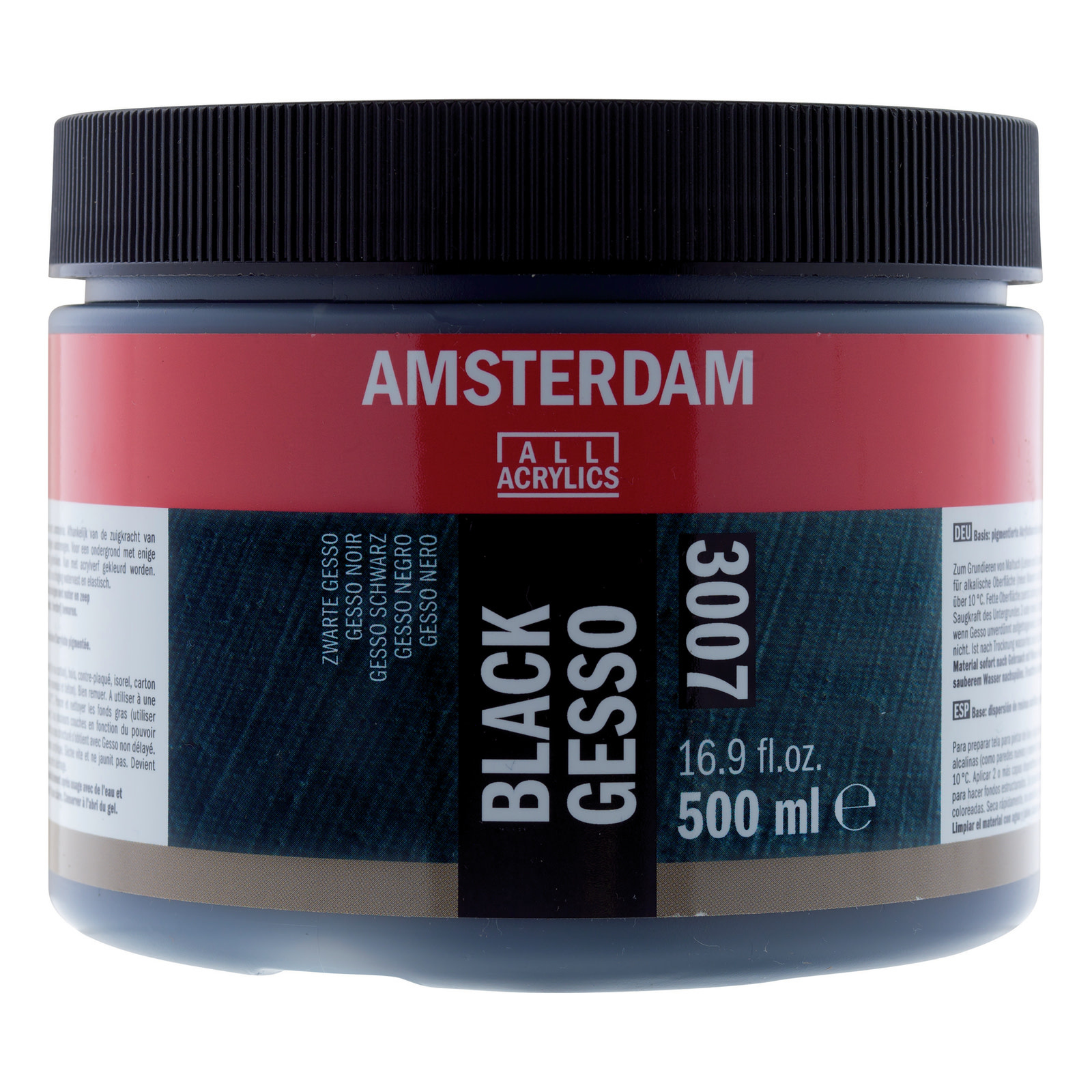 Amsterdam Gesso Black 500ML