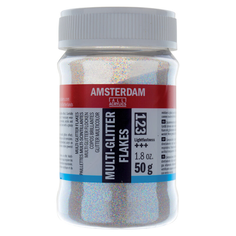 Amsterdam Multi Glitter Flakes 50G