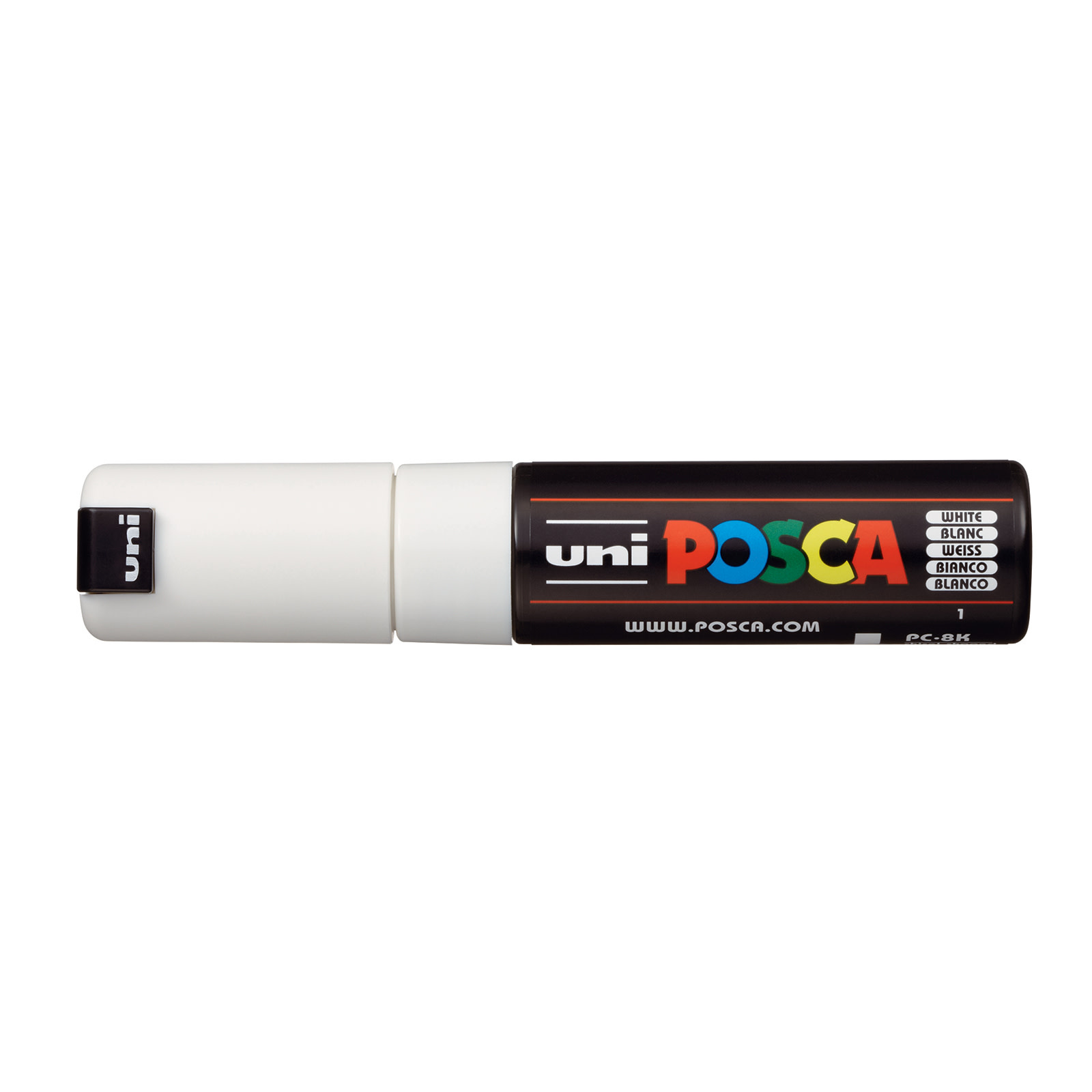 POSCA Paint Markers-8K BROAD WHITE