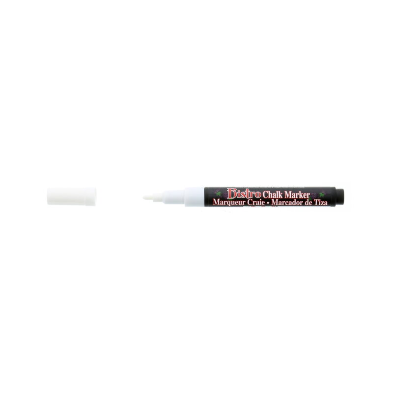 Uchida Bistro Chalk Markers Chisel White