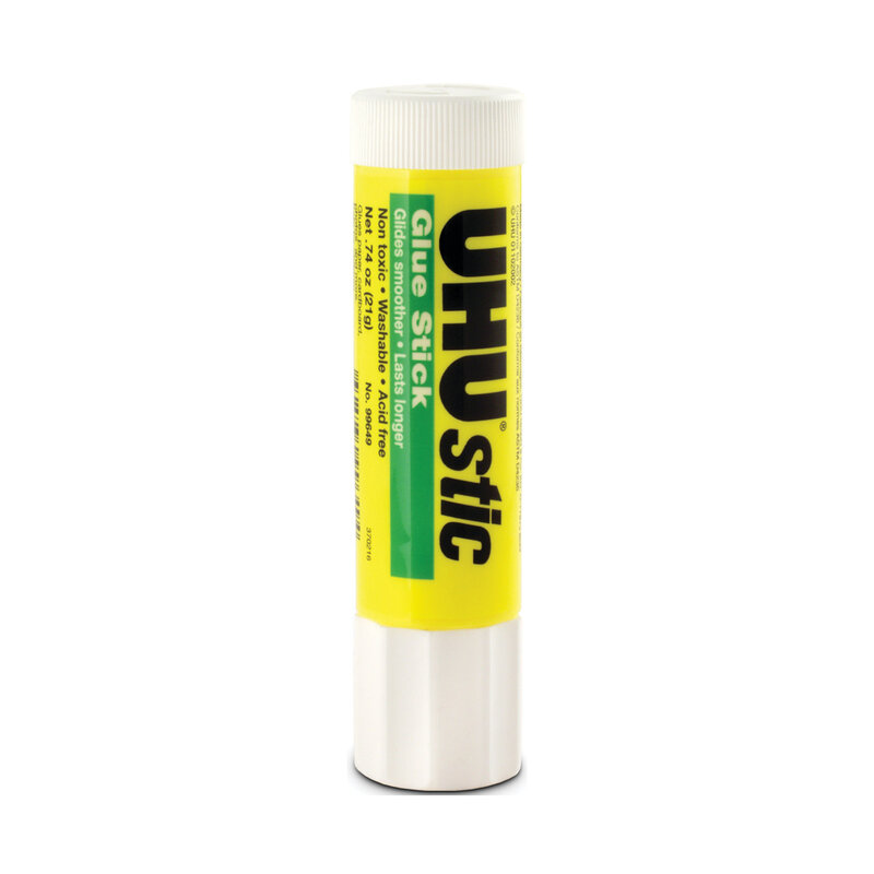 Uhu Stic Glue Sticks Large .74OZ Clear