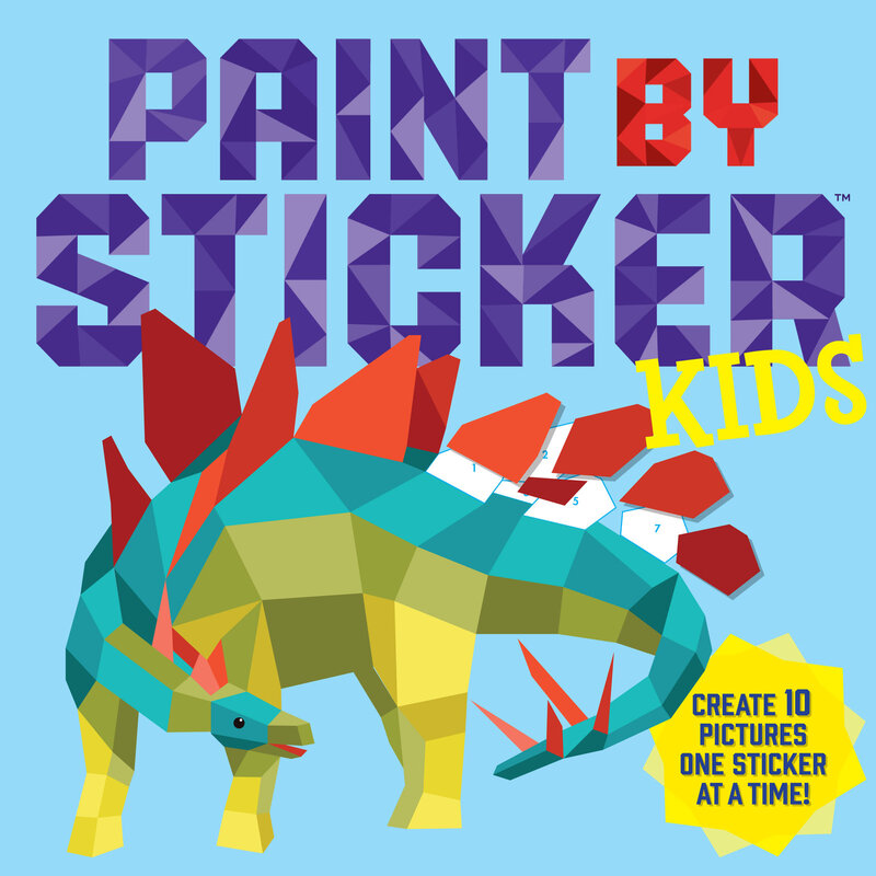 Workman Publishing Paint by Sticker Kids Books