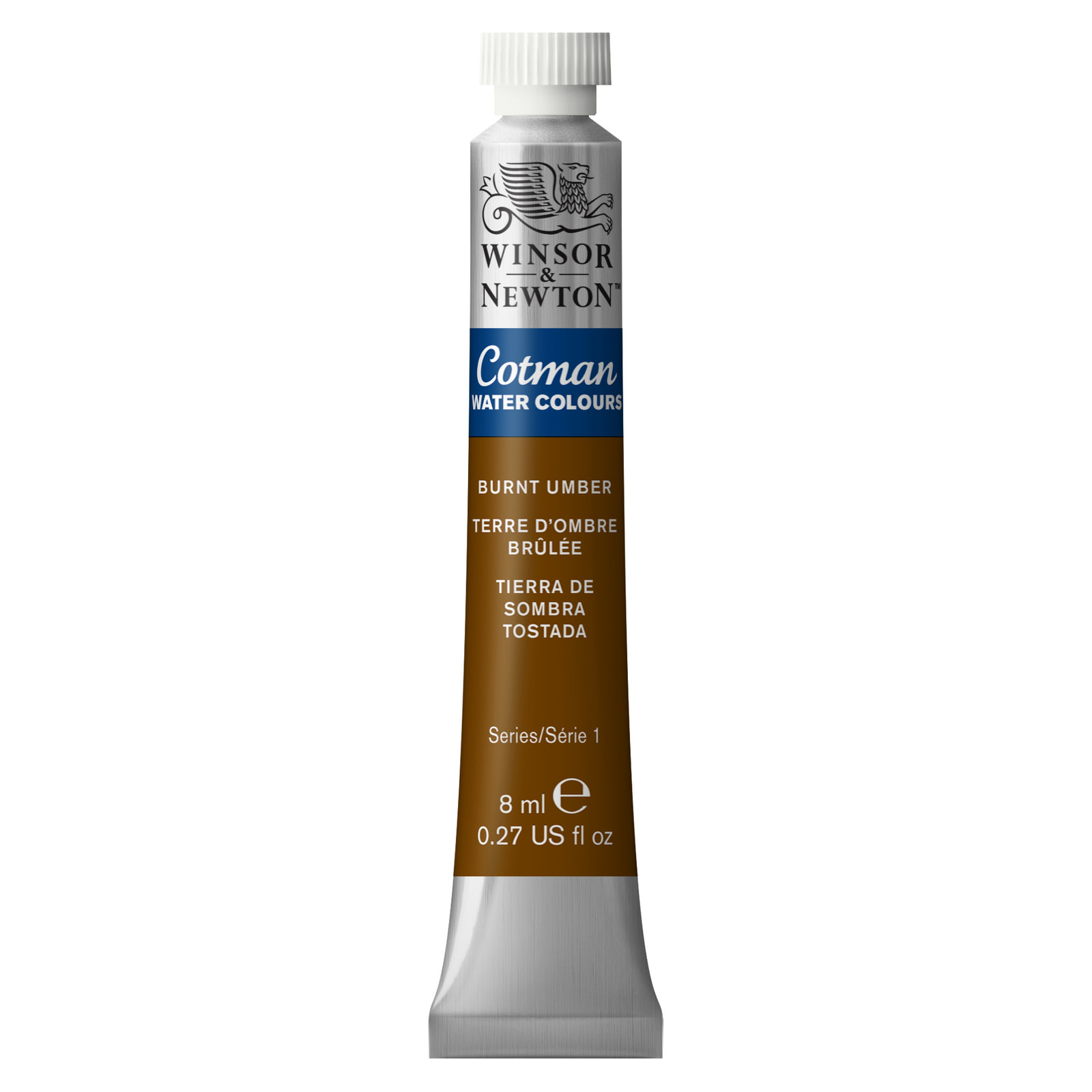 Winsor & Newton Cotman Watercolors  8ML Burnt Umber