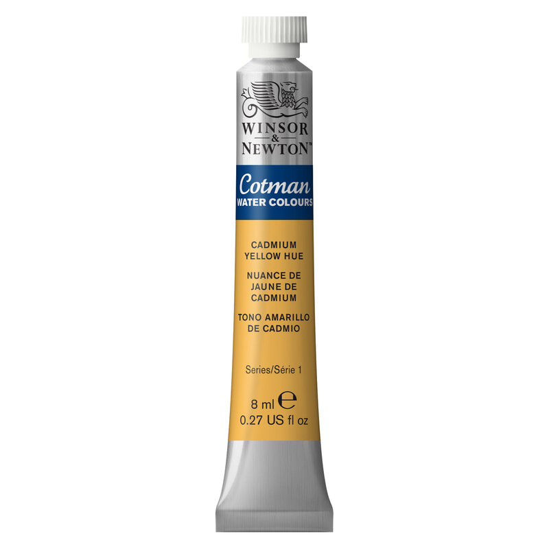 Winsor & Newton Cotman Watercolors 8ML  Cadmium Yellow Hue