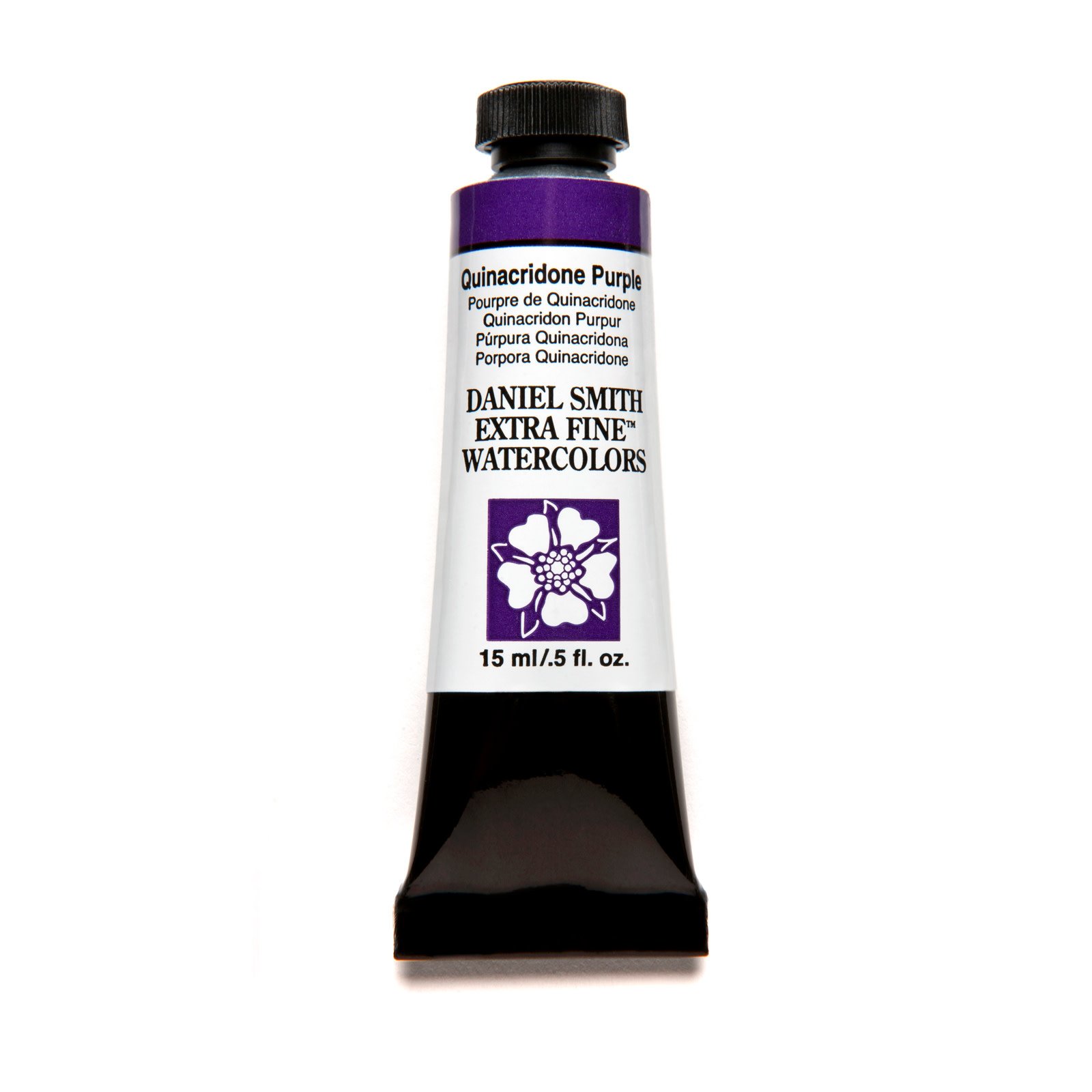 Daniel Smith Extra-Fine Watercolors, 15ml Tubes, Quinacridone Purple