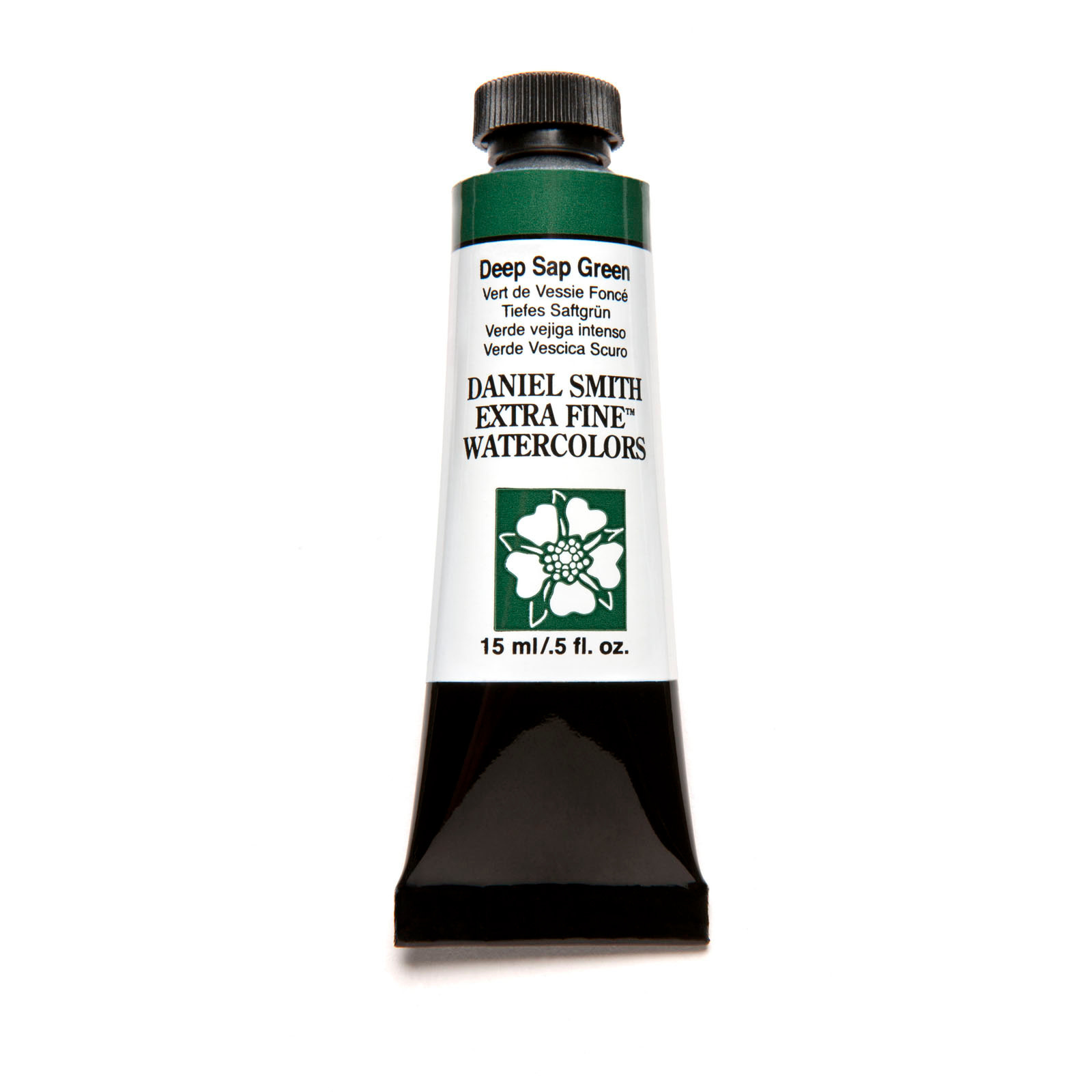 Daniel Smith Extra-Fine Watercolors, 15ml Tubes, Deep Sap Green