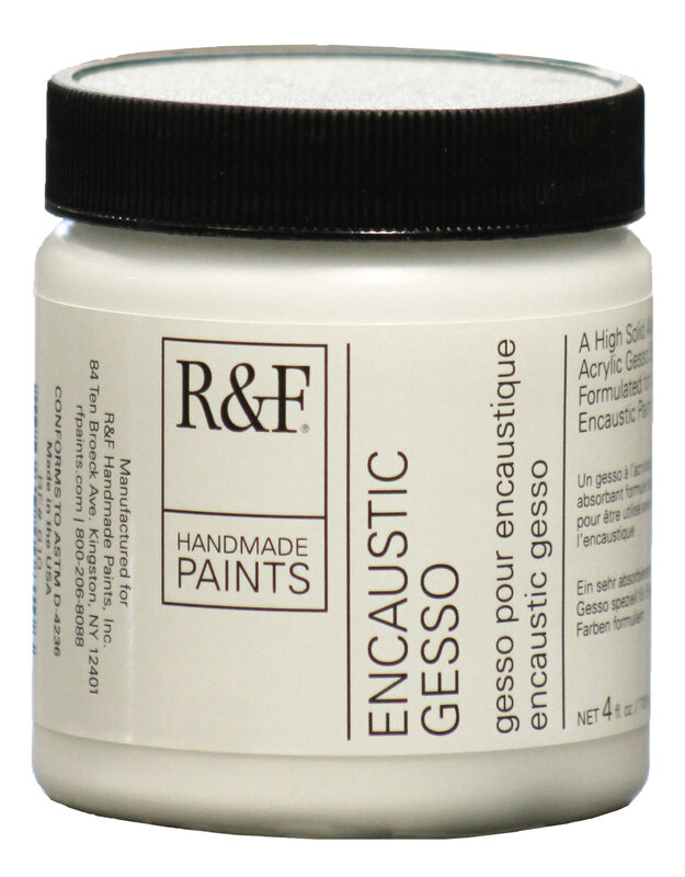 R&F Handmade Paints Encaustic Gesso 4OZ