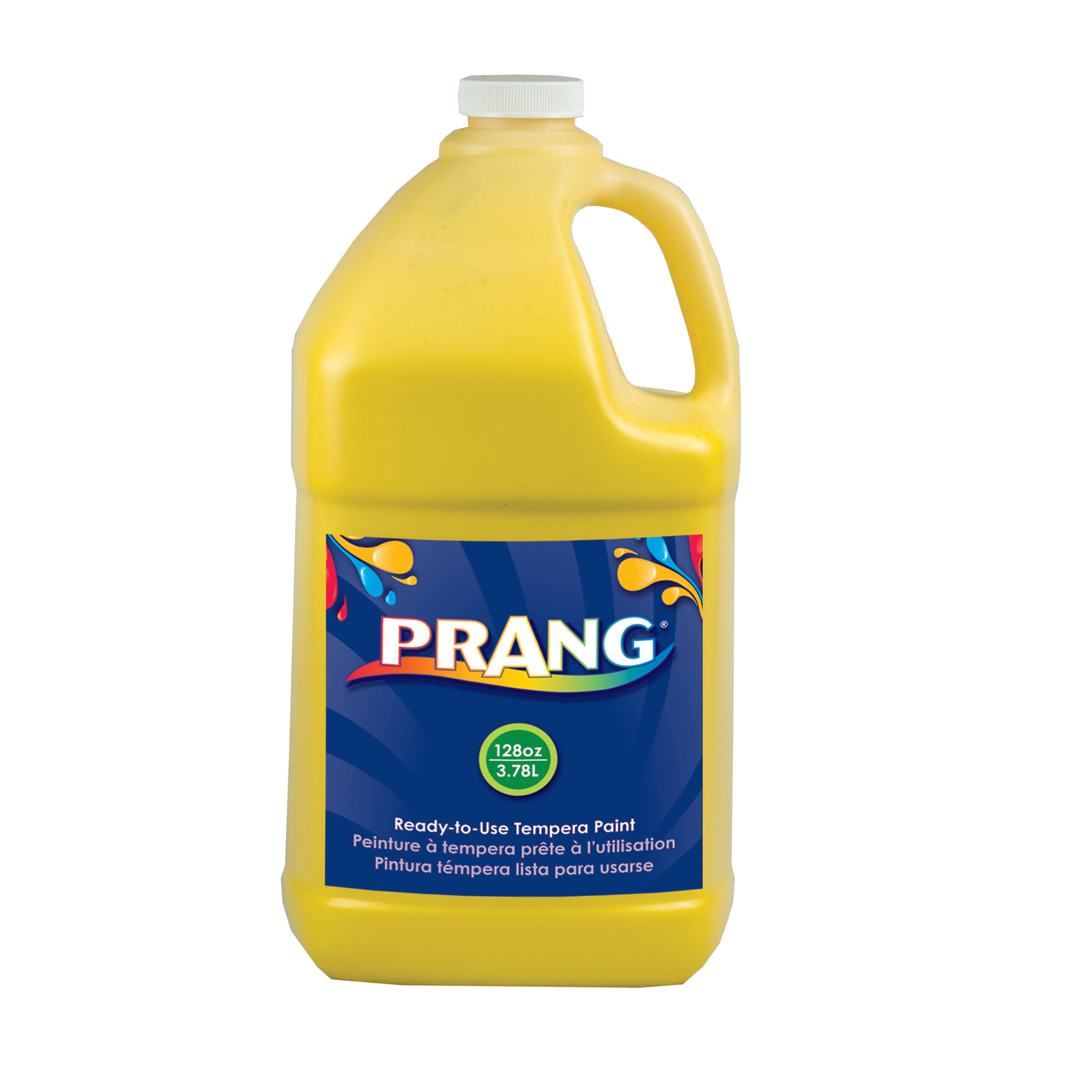 Prang Ready-to-Use Tempera Paint, 128 oz., Yellow