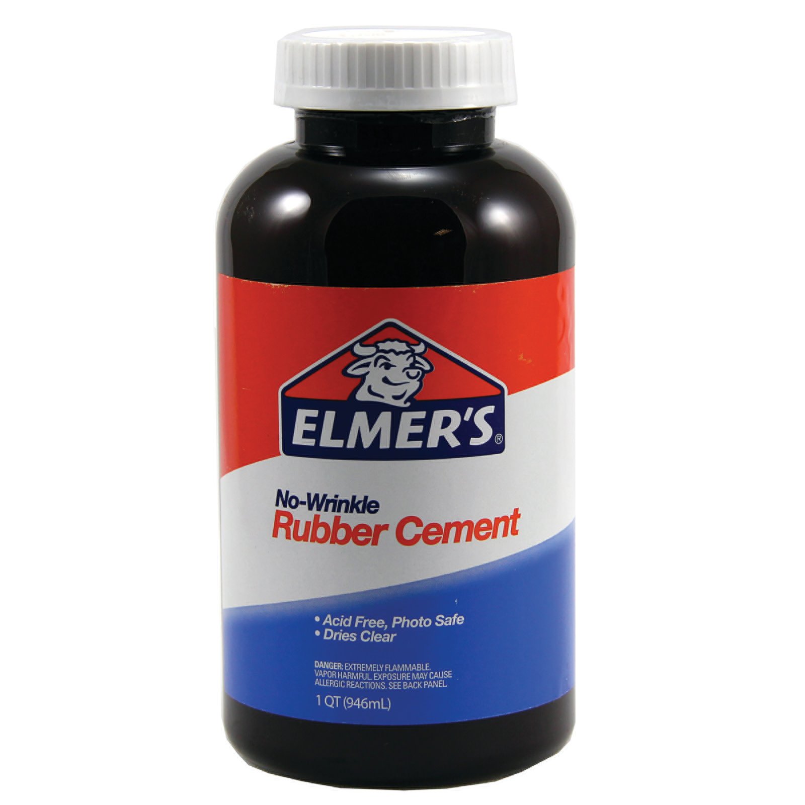 Elmer's No-Wrinkle Rubber Cement 32OZ