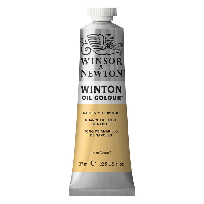 Winsor & Newton Winton Oil Colors 37 ML Naples Yellow Hue