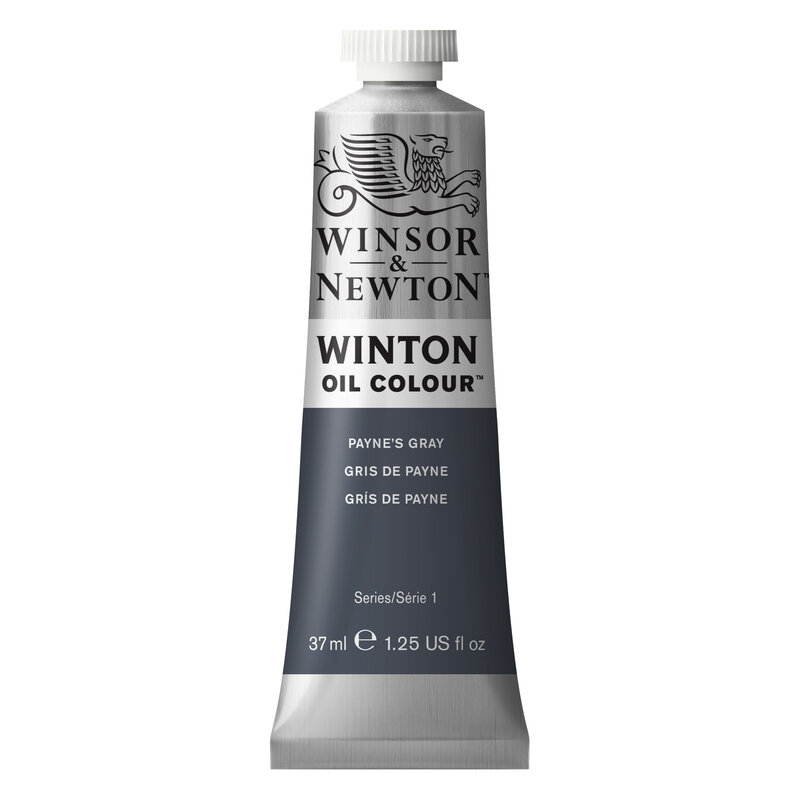 Winsor & Newton Winton Oil Colors  37 ML Paynes Gray