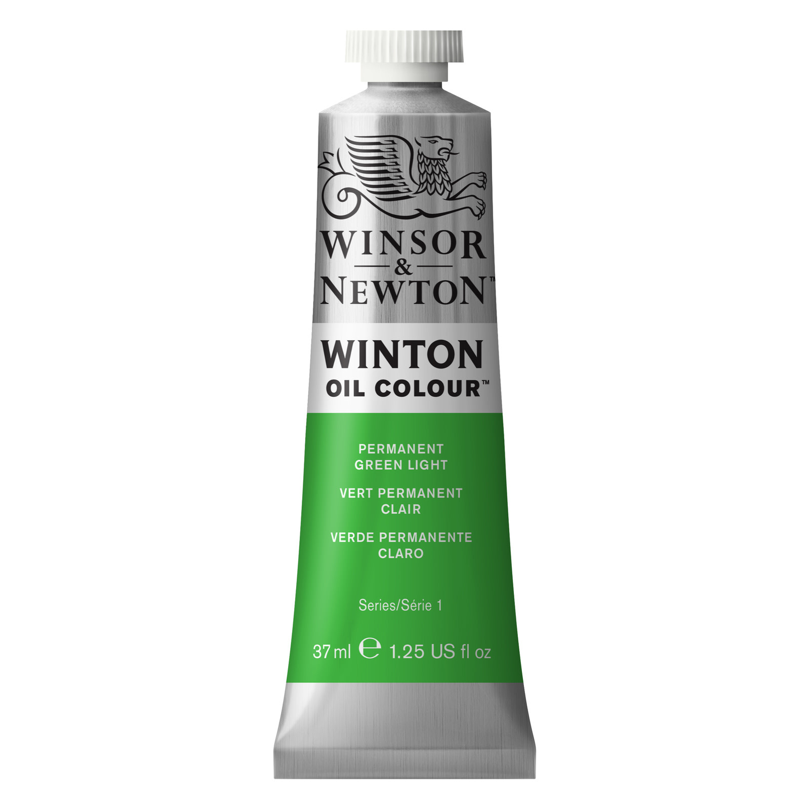 Winsor & Newton Winton Oil Colors  37 ML Permanent Green Light