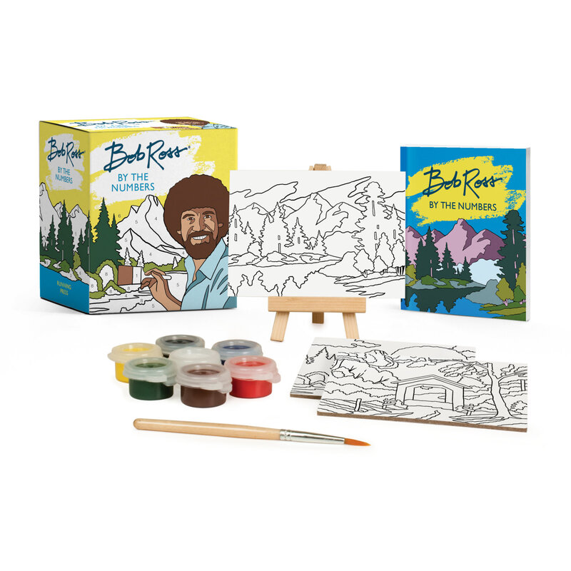 Bob Ross by Numbers Kit Mini Edition