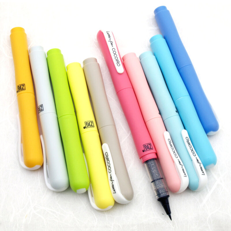Kuretake Zig Cocoiro Letter Pens & Refills Shell Pink