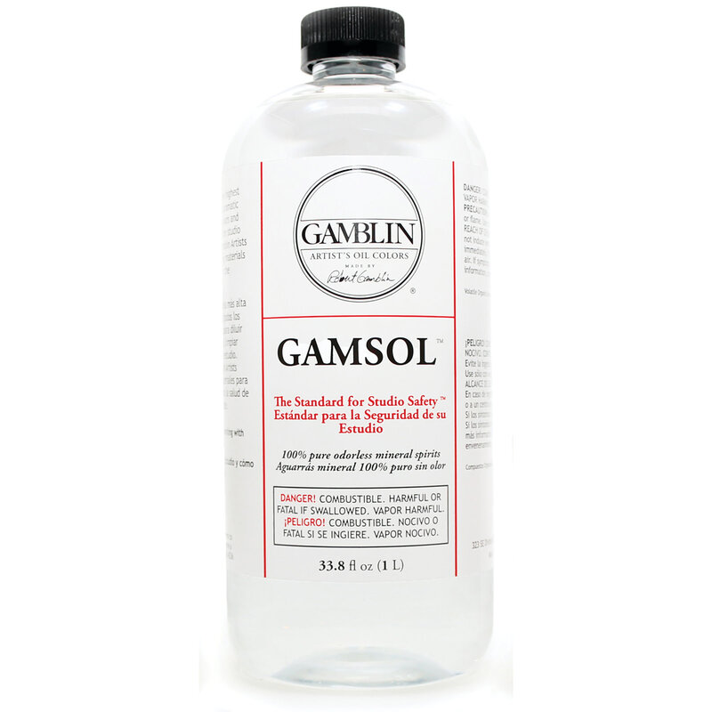 Gamblin Gamsol, 33.8 oz.